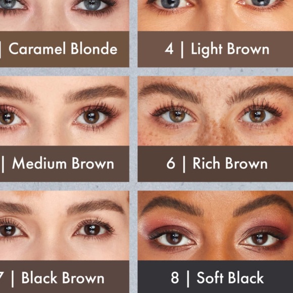 ♣️🌙HP! Huda Beauty Bomb Brows Soft Black Fiber Gel - Picture 2 of 9